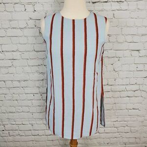 ENGLISH FACTORY Sleeveless Top XS with Rear Button - New with Tags (NWT)